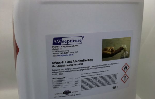 AWsc-H Fast Alkoholisches Handdesinfektionsmittel 10 l